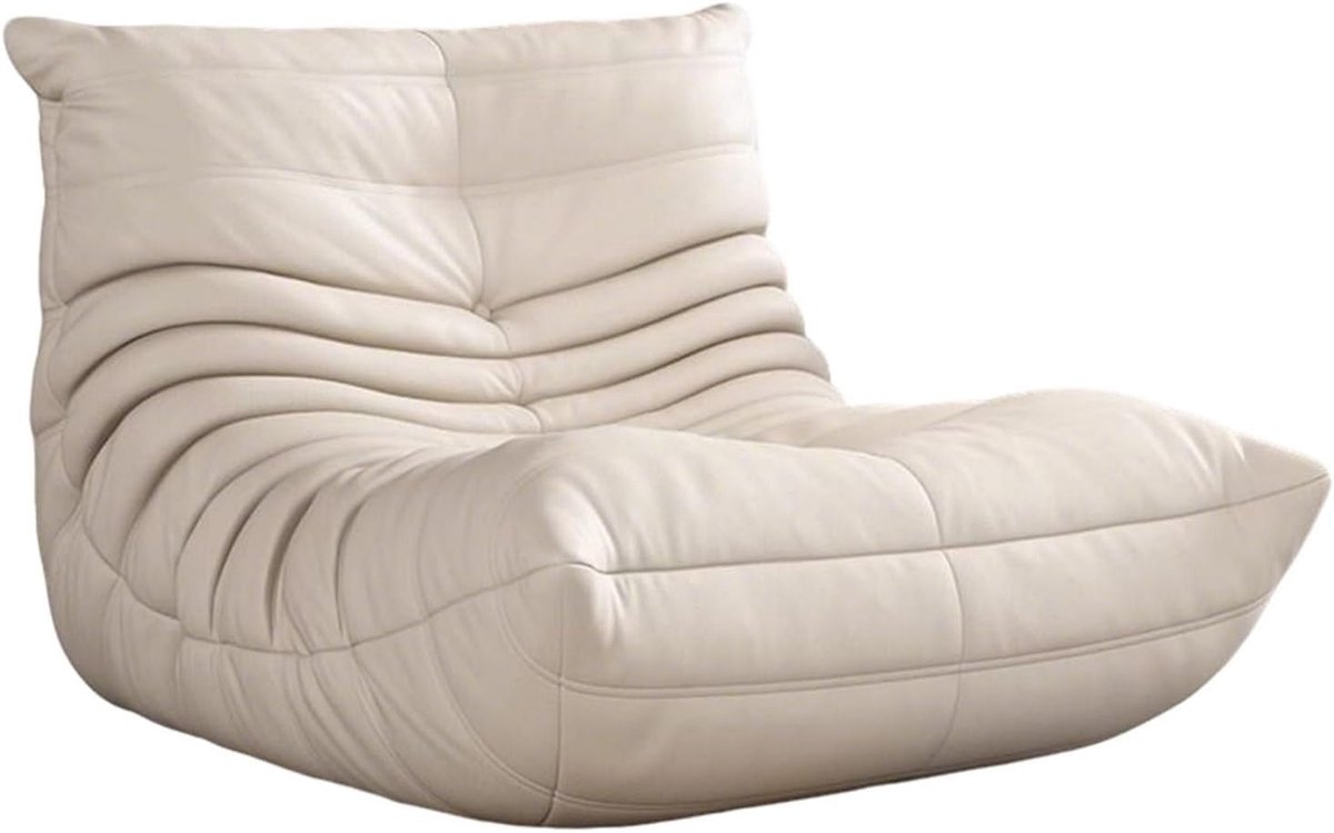 Fireside Loungestoel Zitzak voor Volwassenen Van Kattenkrableer Stof voor Woonkamer Slaapkamer Slaapzaal Kantoor A,90 * 93 * 70CM