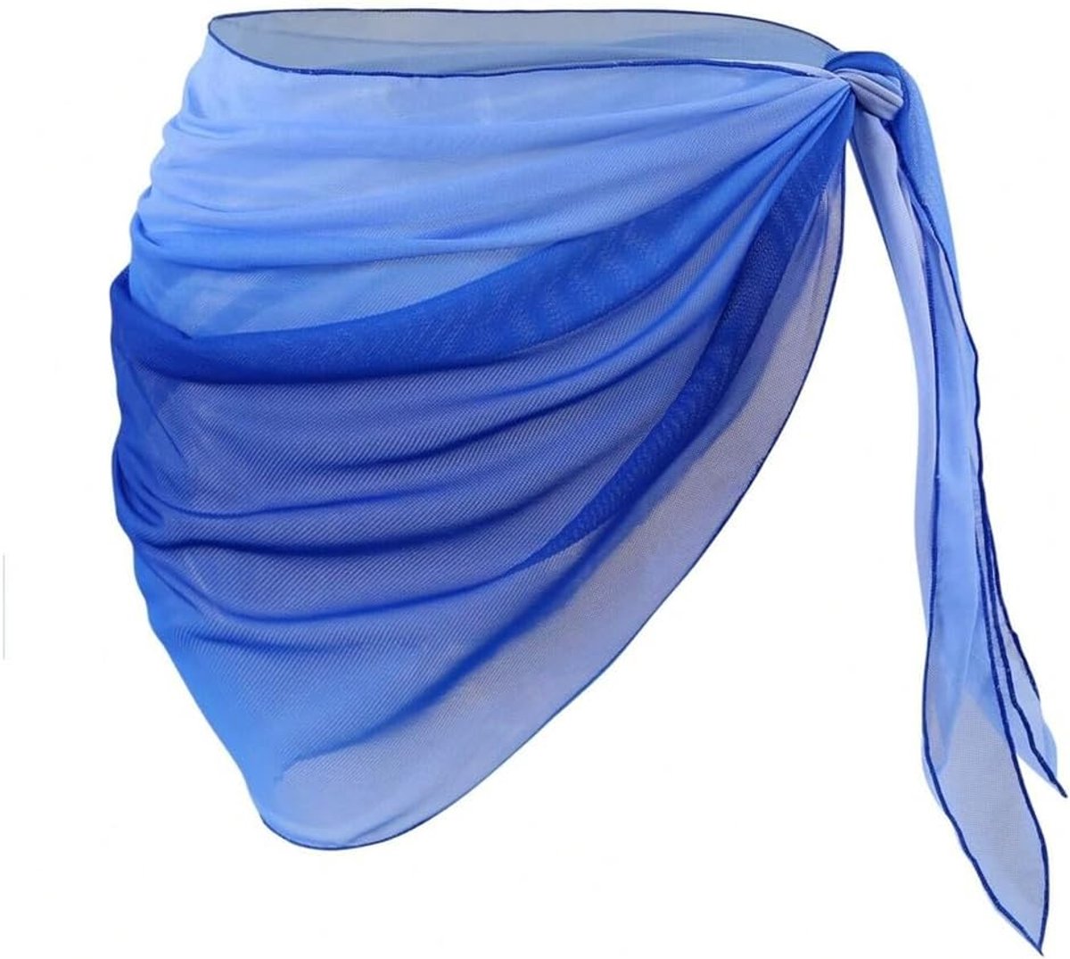 Strandjurken voor dames, korte bikini-cover-up, wikkelrok, kleurverloop, sarong, wikkeljurk, badmode, taille, strandlaken, sexy pareo, badpak, chiffon, strandhanddoeken voor reizen,