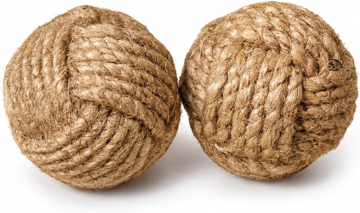 Deurknoppen/touw knoop lade trekt en knoppen/trek- en duwhendel knoppen voor kasten, kasten en kasten/nautische hardware decor, 25 mm, set van 6 rustieke vintage woondecoratie geschenken