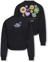 KIDS ONLY - KOGHIMA L/S O-NECK PRINT SWT Meisjes Trui