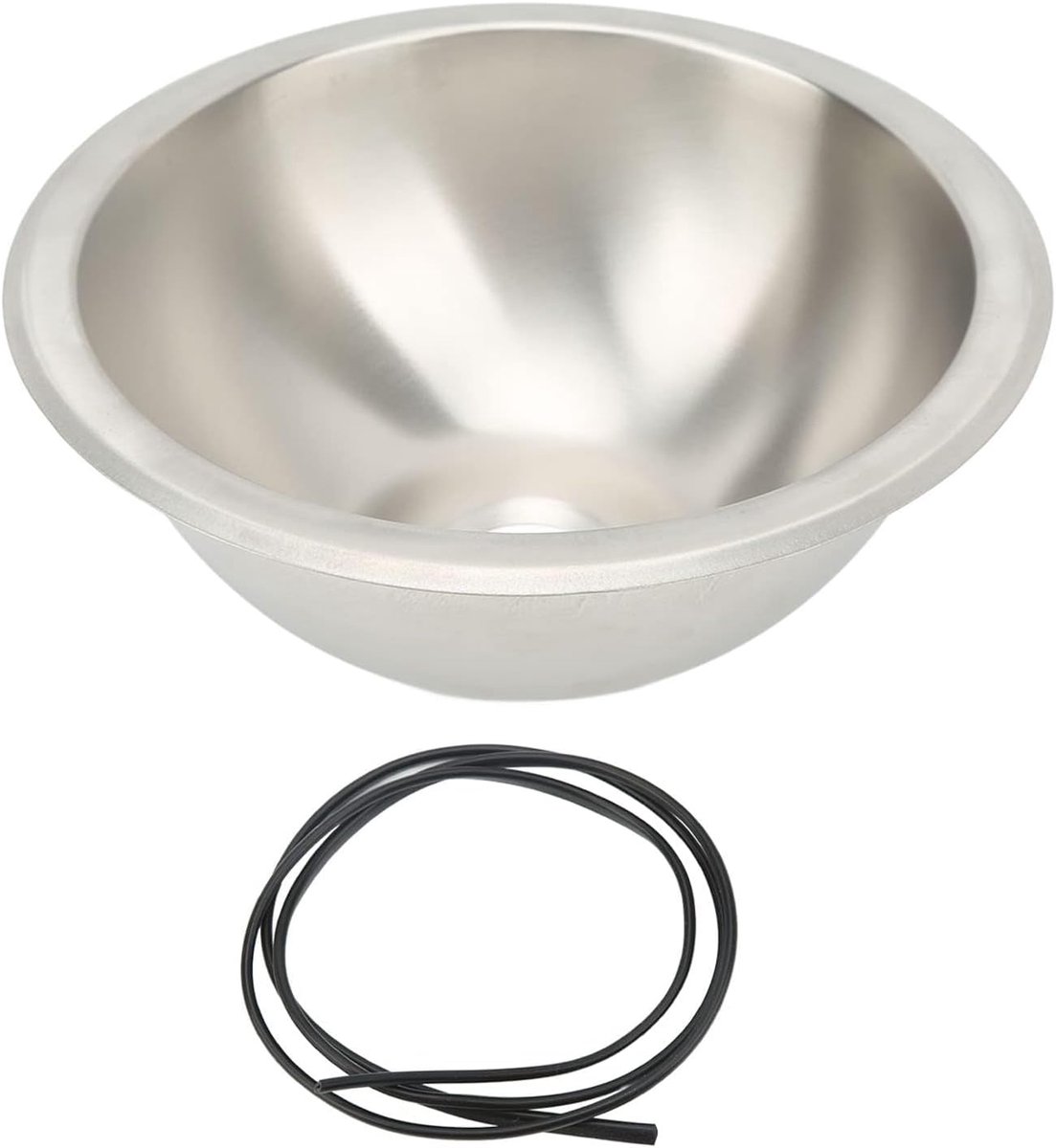 Voor, roestvrijstalen keukenspoelbak, campinggootsteen, ronde spoelbak voor, boot,