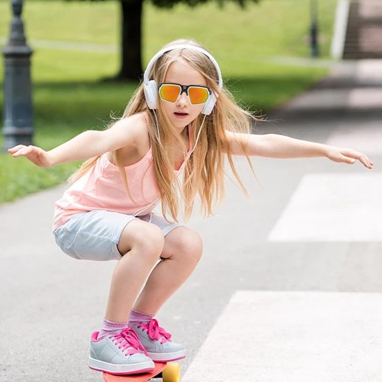 2 Paar Kids Zonnebril Jongens Meisjes, Zonnebril Kids UV400 Bescherming Sport Klassieke Fietsen Running Bril, Multicolor zonnebril voor kinderen — afbeelding 5