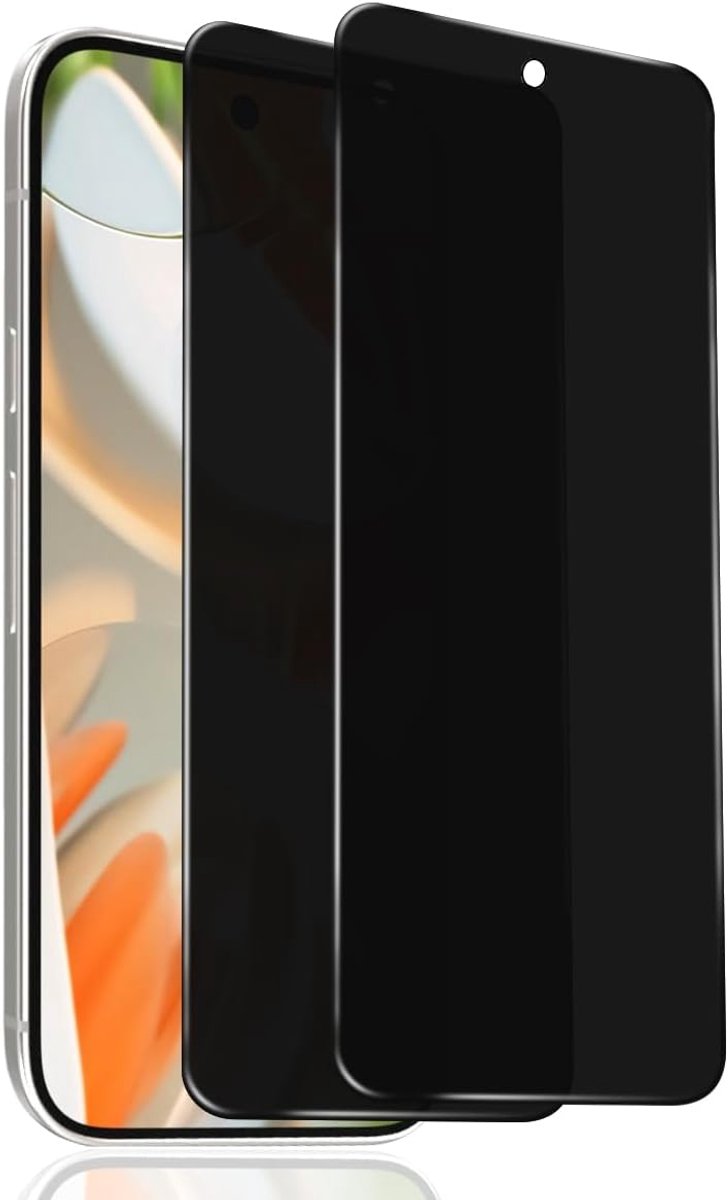 2 stuks pantserglas inkijkbescherming voor Google Pixel 9 Pro