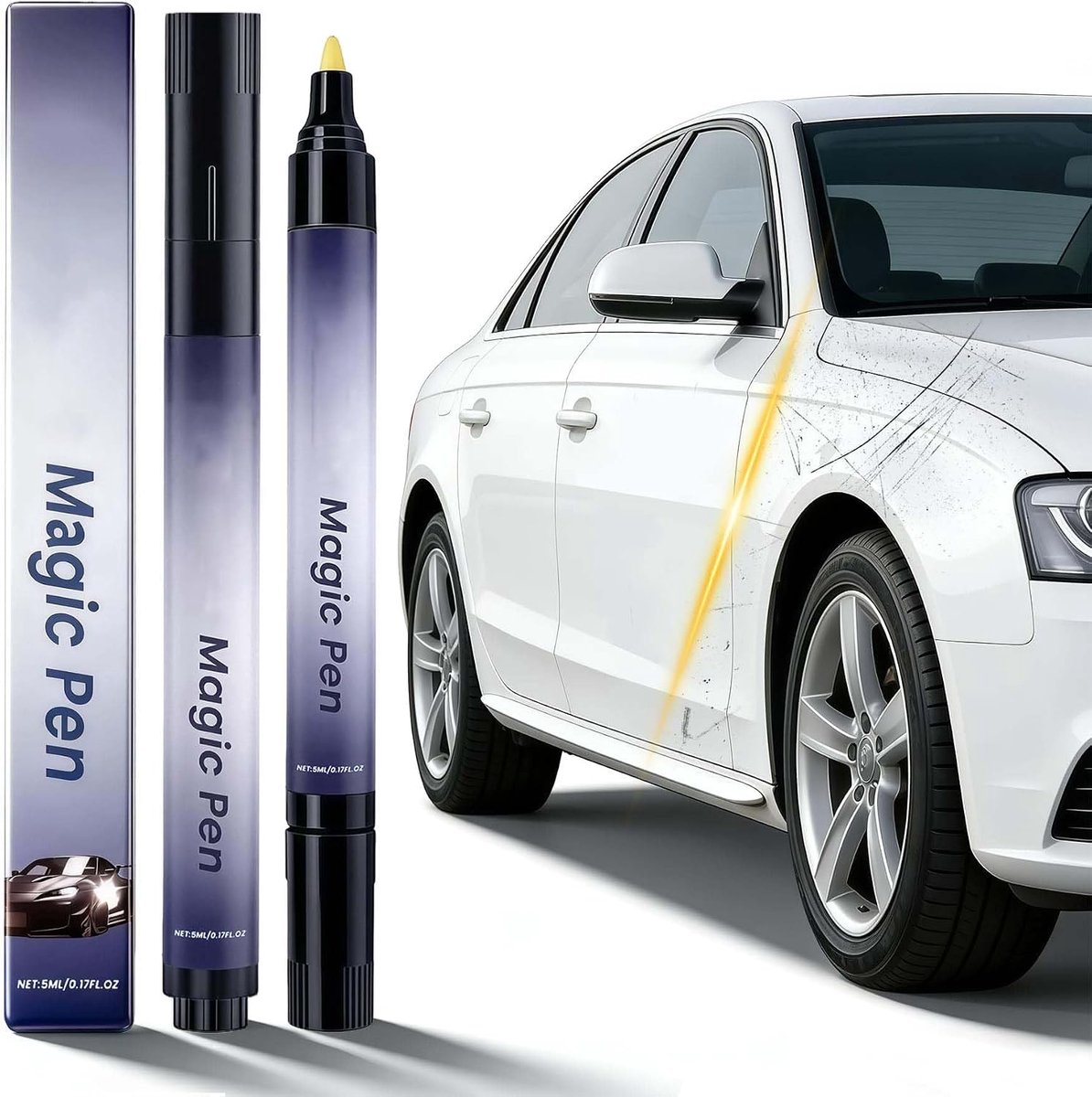2 stuks All Cars Magic Pen, Car Scratch Repair Pens,