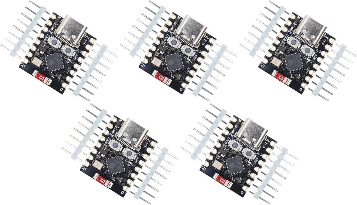 5 stks ESP32-C3 Ontwikkelingsbord ESP32 SuperMini WiFi Bluetooth
