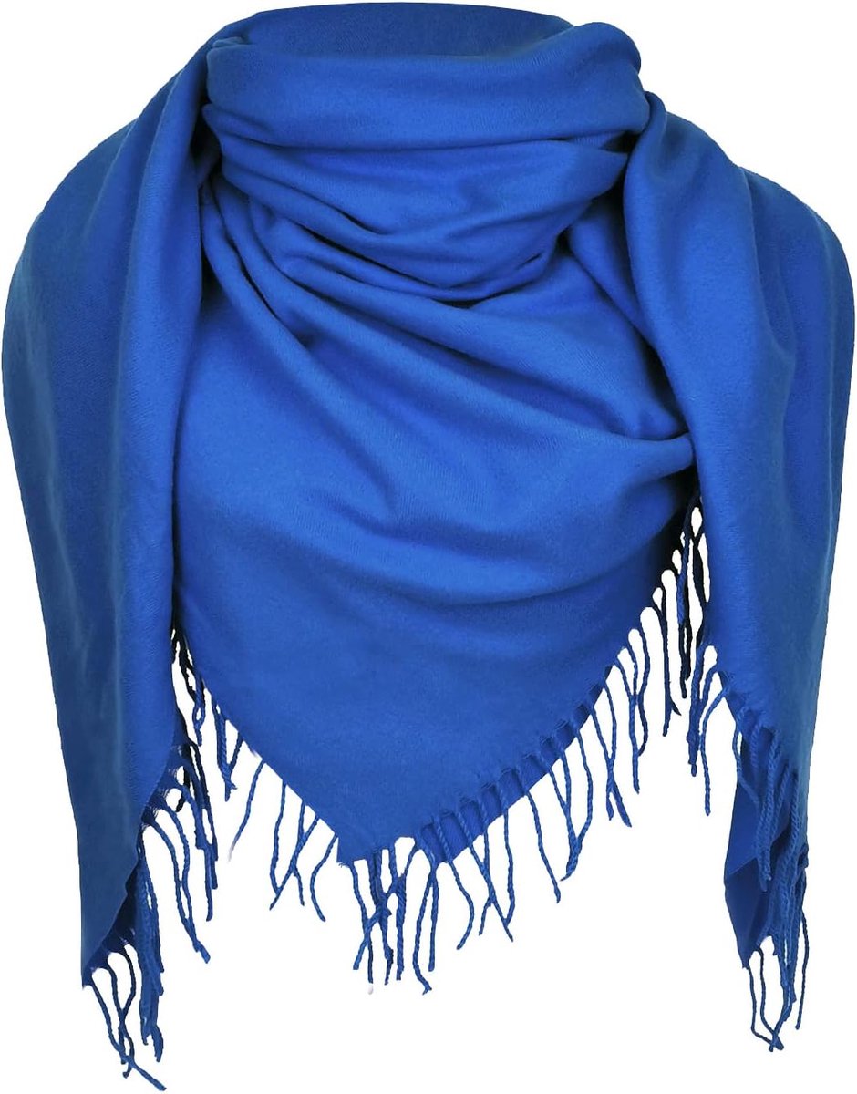 Damessjaal Dames Halsdoek XXL Sjaal Wintersjaal Zeer Warme Sjaal met Franjes Uniseks Sjaal Herfst Sjaal Poncho