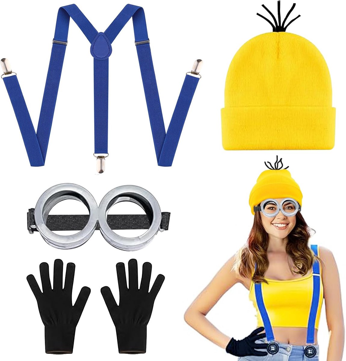 Mini-kostuum voor volwassenen, kinderen, Halloween-kostuum, Halloween-kostuum voor film, accessoires voor Halloween, Kerstmis, carnaval, cosplay
