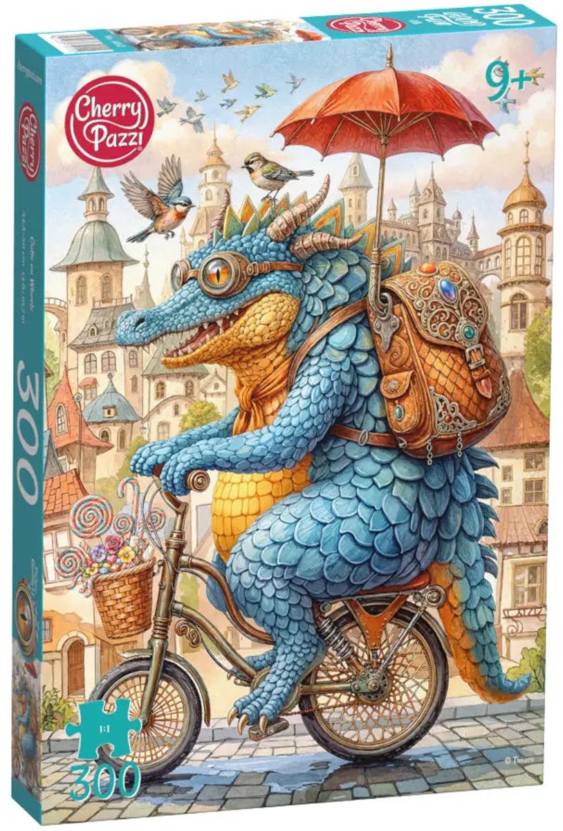 Cutie on Wheels Puzzel 300 Stukjes XL