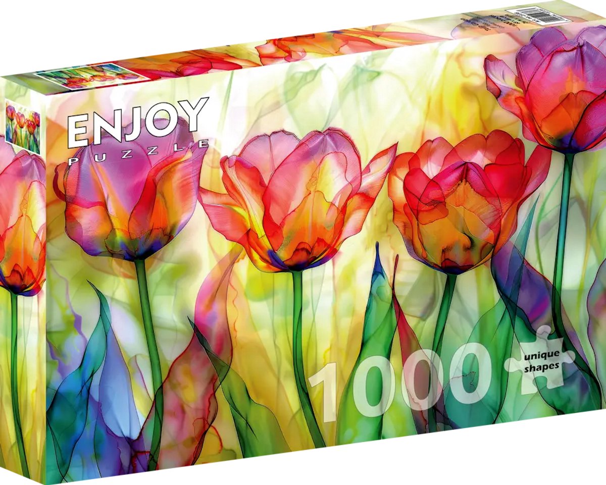 Enjoy Puzzle Tulip Garden (1000).