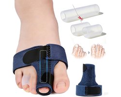 Teenrechter, teensplints, teencorrector, vingerspalk voor het rechttrekken van de tenen, voor gebogen tenen in klauwen, heren en dames