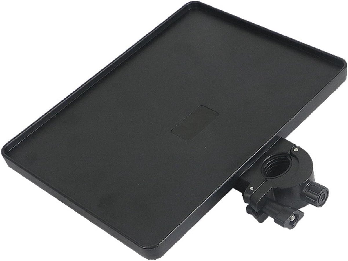 Stand Tray, Geluidskaart lade, Verstelbare Plank Houder Multi Functionele Microfoon Stand, Mic Rack Stand Telefoon Houder voor Live Streaming, Opname
