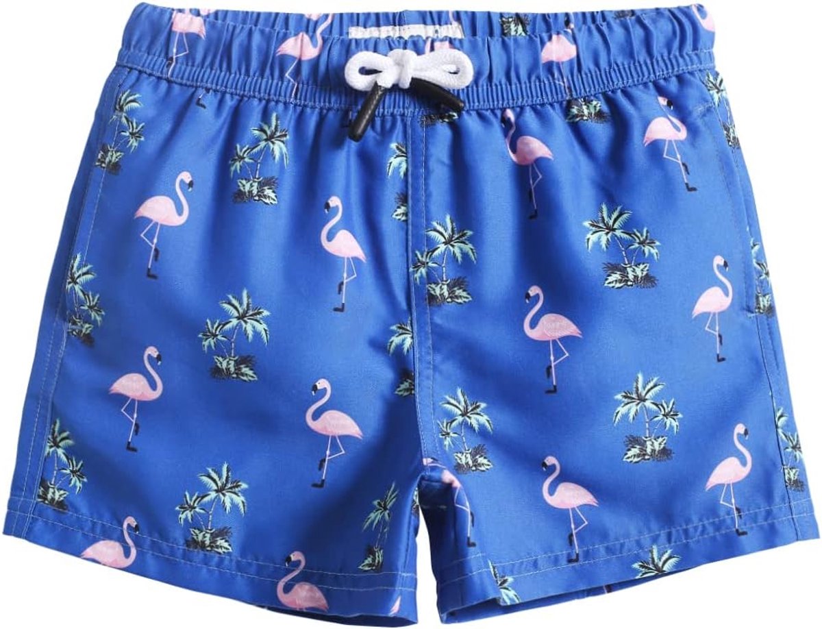 Little boys zwembroek Sneldrogende boardshort met mesh voeringzakken en verstelbaar trekkoord