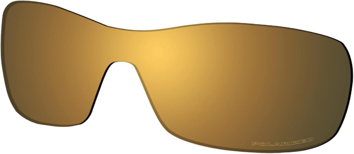 Vervangende lenzen voor Oakley Antix OO9077 zonnebril, High Definition - Bronze Gold Polarized, One Size