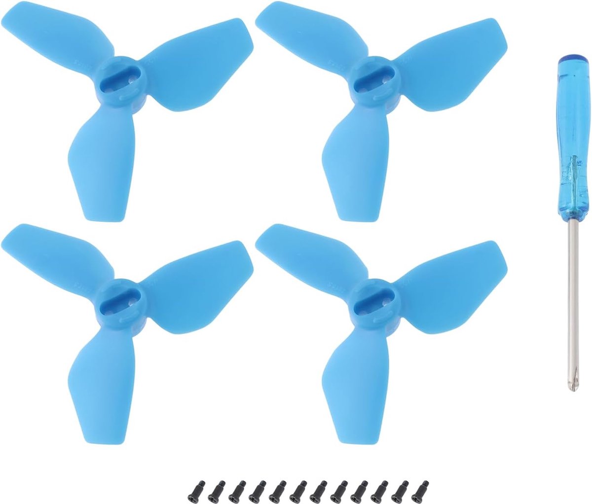 4 stuks quick-release vervangende blauwe propellers met schroeven moersleutel compatibel met DJI Neo Drone