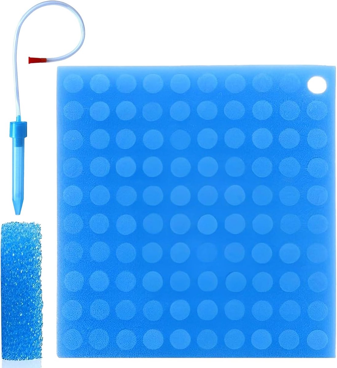 Neusaspirator accessoires - 100 stuks - schuimrubber - vervangende reinigingssponsen - voor baby's