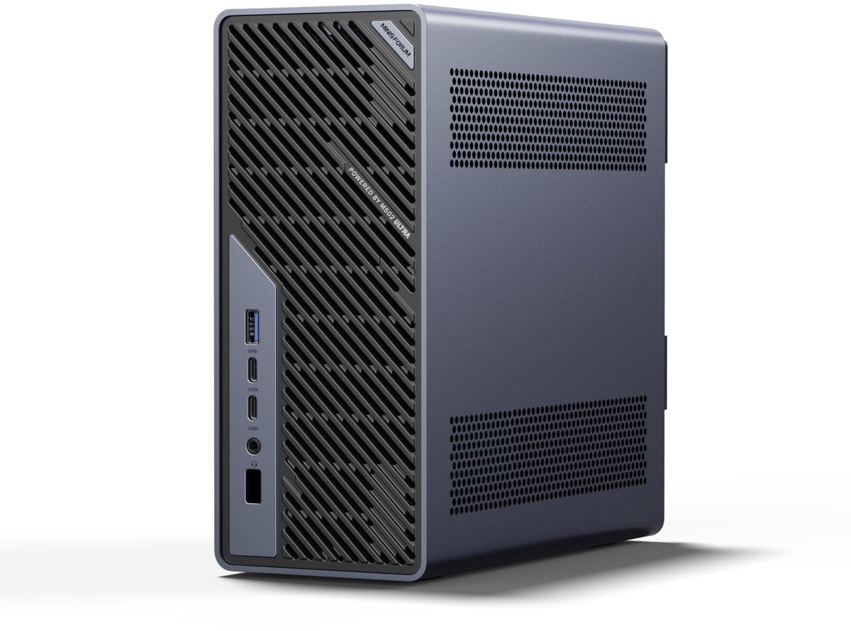 Barebone Pc Intel Core Ultra 9 285HX - 5,5 GHz Processor - 25 Inch Scherm - Voor Dagelijks Gebruik - Mini Pc