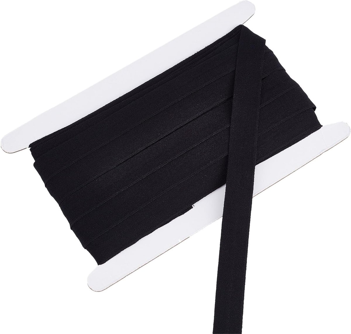Elastische Band, 3/4 "20mm 10 Yards Stretch FOE Linten, Foldover Elastisch Lint voor Haar Tie Hoofdband Jurk DIY Naaien Trims