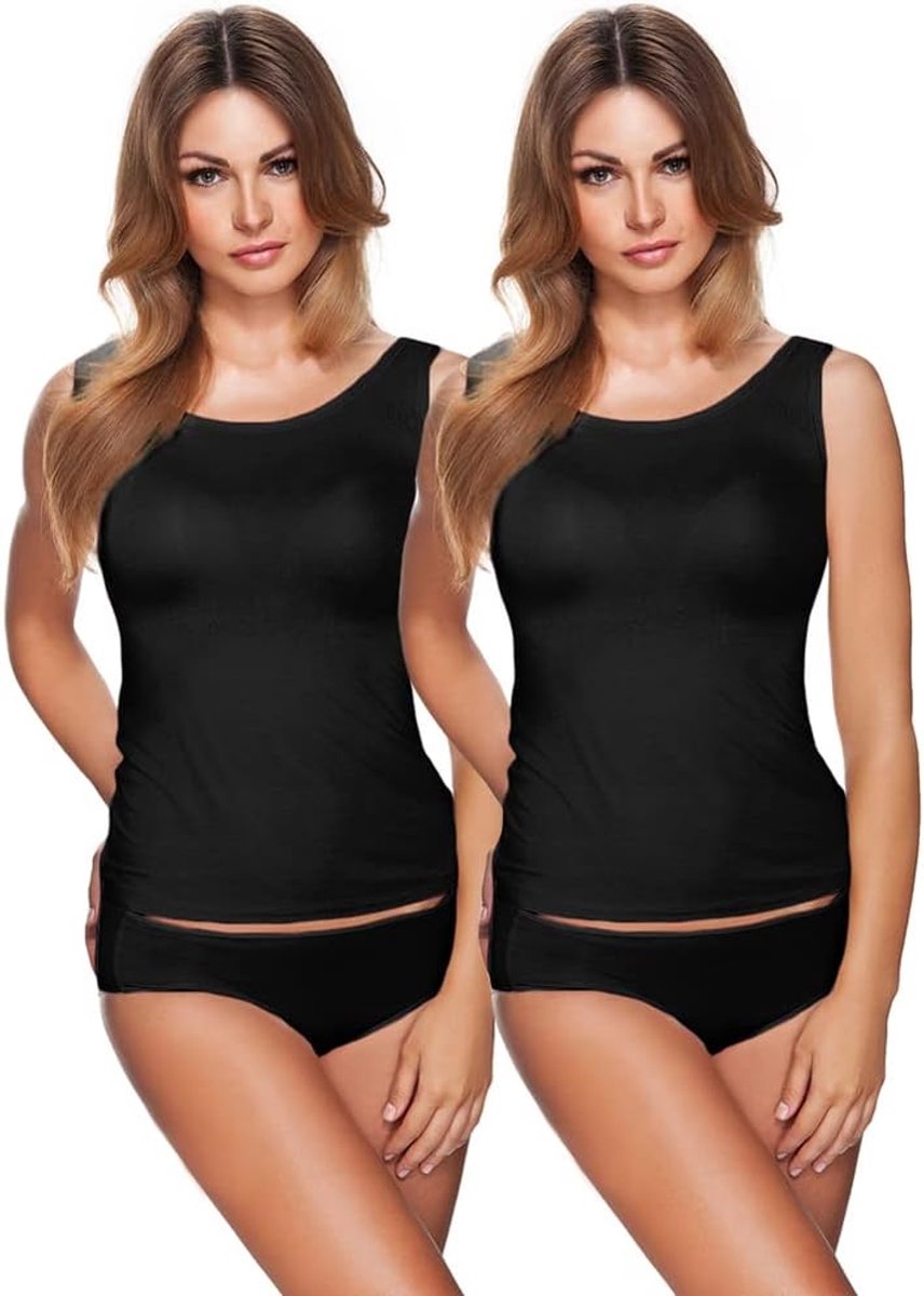 E.FEMME Ina Invisible 344 Dameshemden, van micromodal, verpakking van 3 of 2 stuks