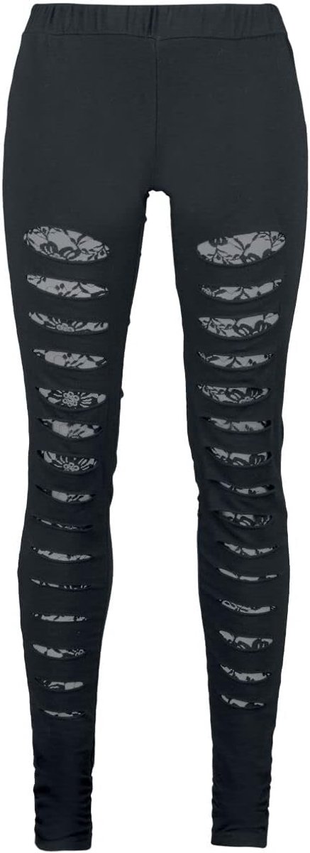 Net - Leggings, zwart