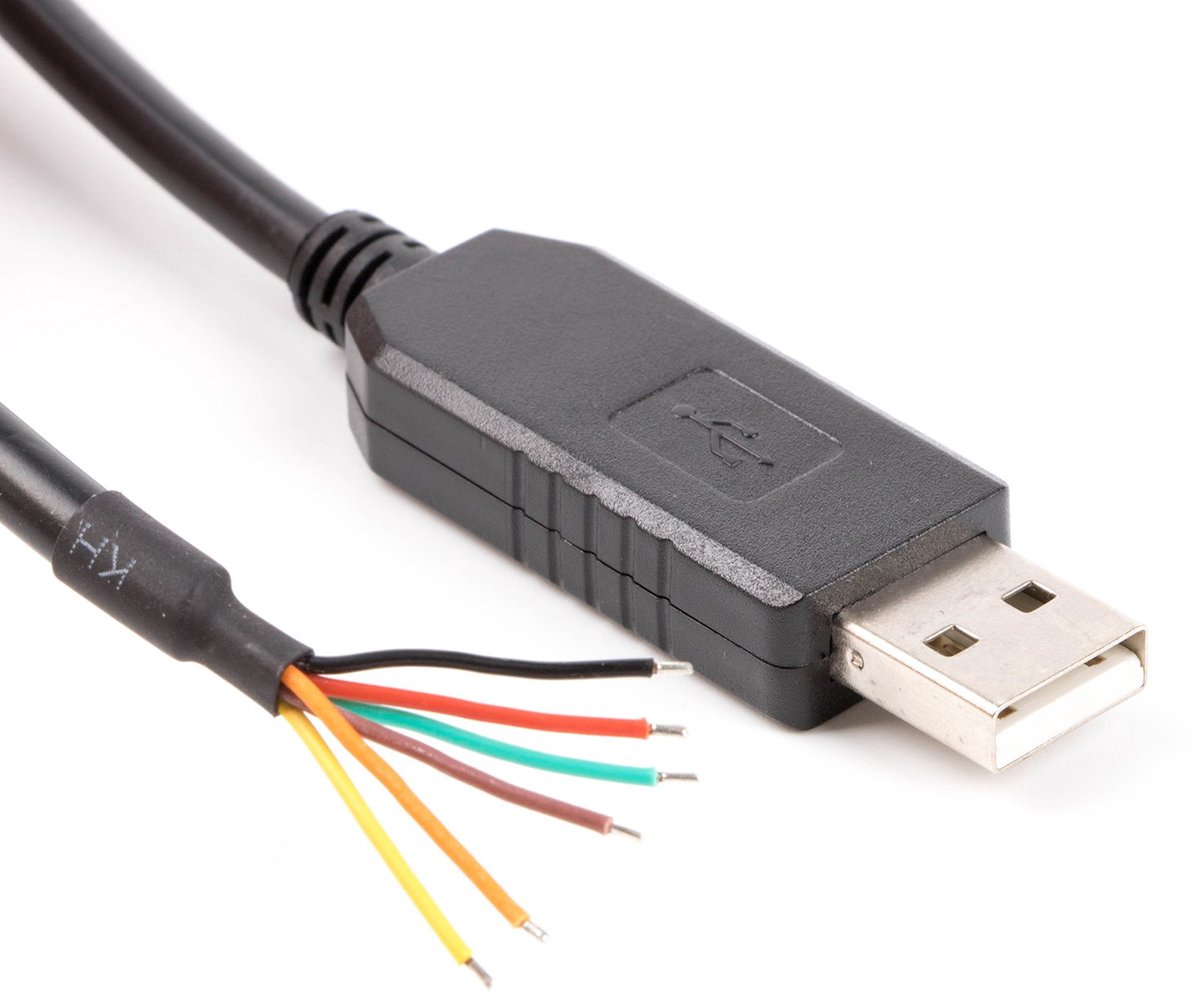 SER converterkabel 5V draadeinde - TTL-232R-5V-WE