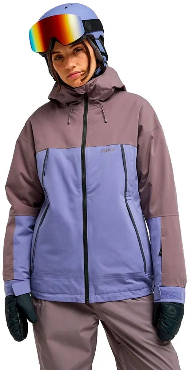 Roxy Ice Bounded Jas Paars M Vrouw