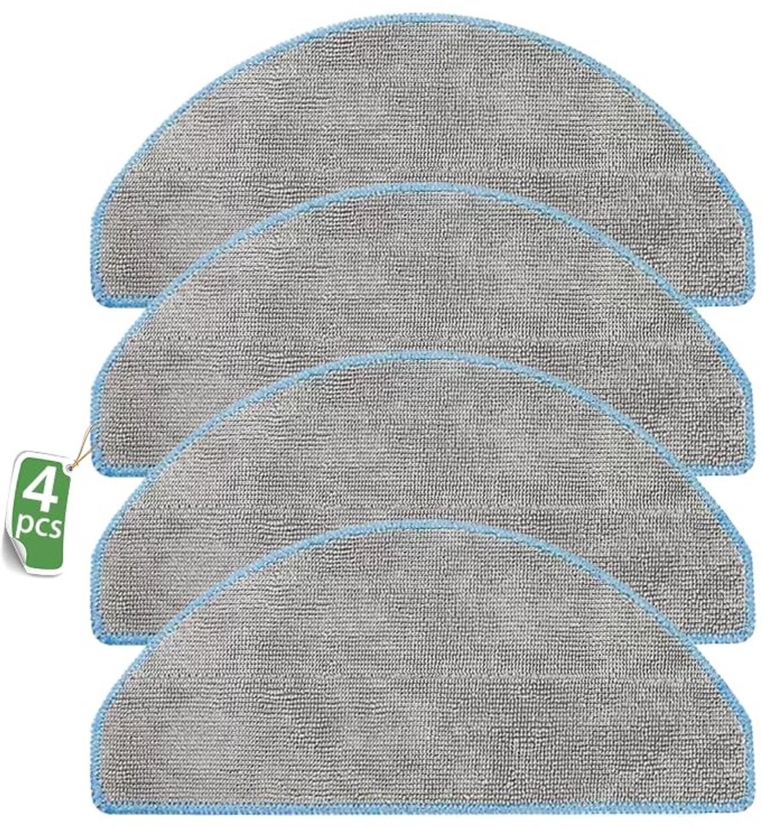 Elzusha - Pack van 4 Microvezeldoeken voor Roomba - Voor vloeronderhoud