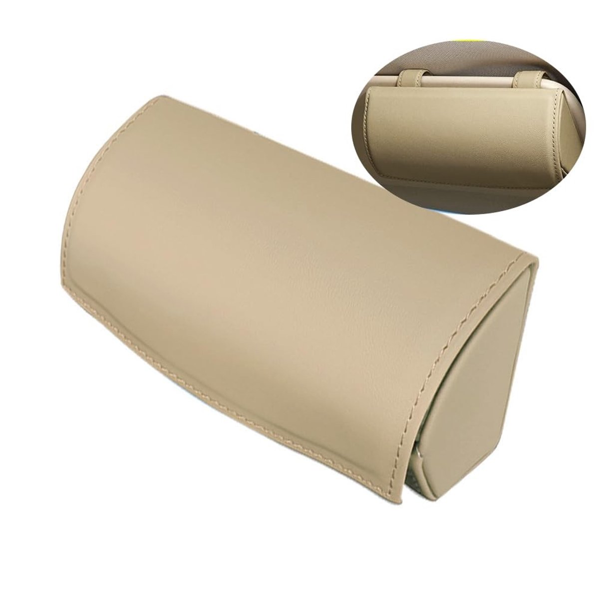Elzusha - Zonnebril Houder voor Auto, Beige