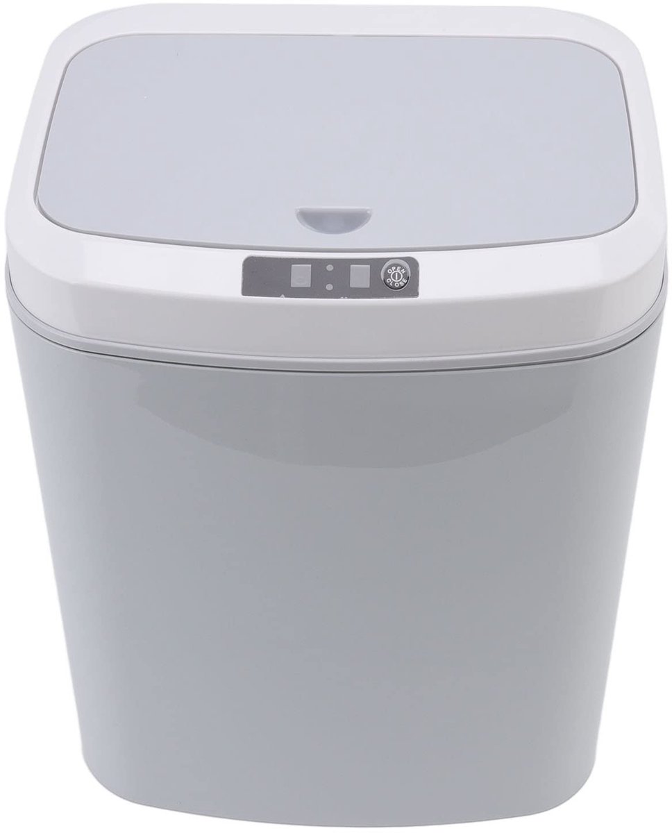 Elzusha - Automatische Afvalbak met Slimme Sensor en 16L Capaciteit