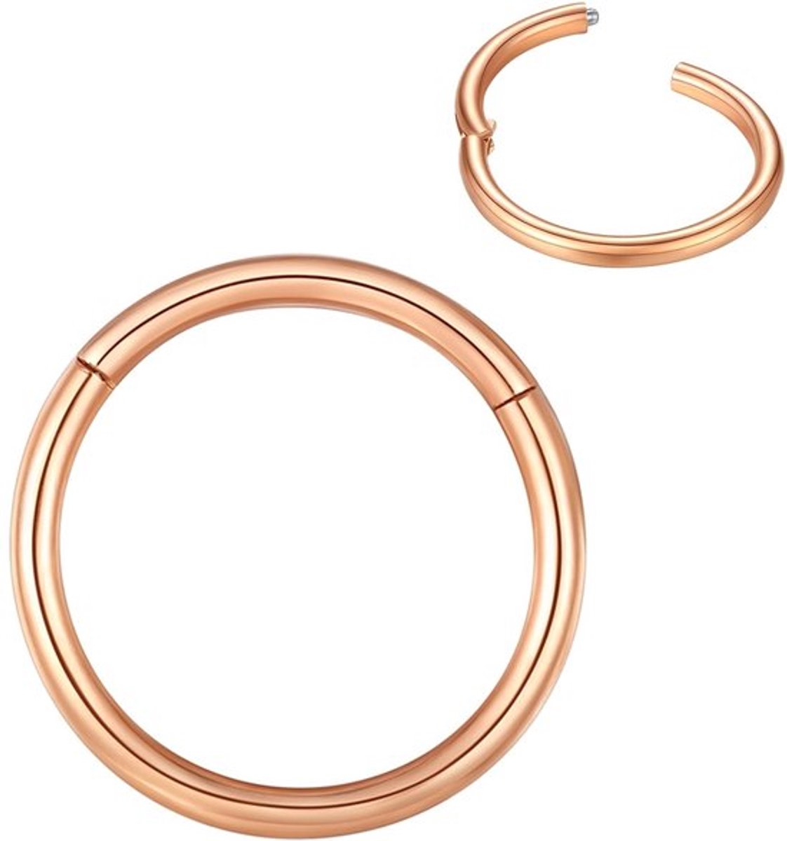 Allecto - Neusring - Chirurgisch Staal - Inklapbare Segmentring