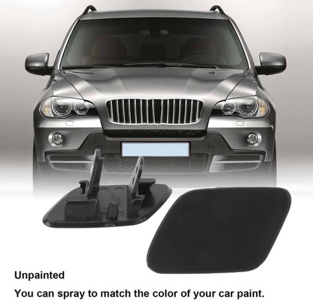 Store_7 - Koplamp Spoiler Deksel - Set van 2 - Ongekleurd - Voor X5 E70 (2007-2013)