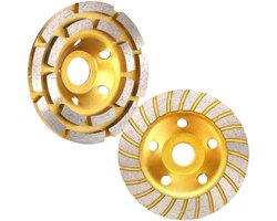 RENEW FORCE 2 Delige Diamant Komschijven set 125 mm (Turbo en dubbelgesegmenteerd)