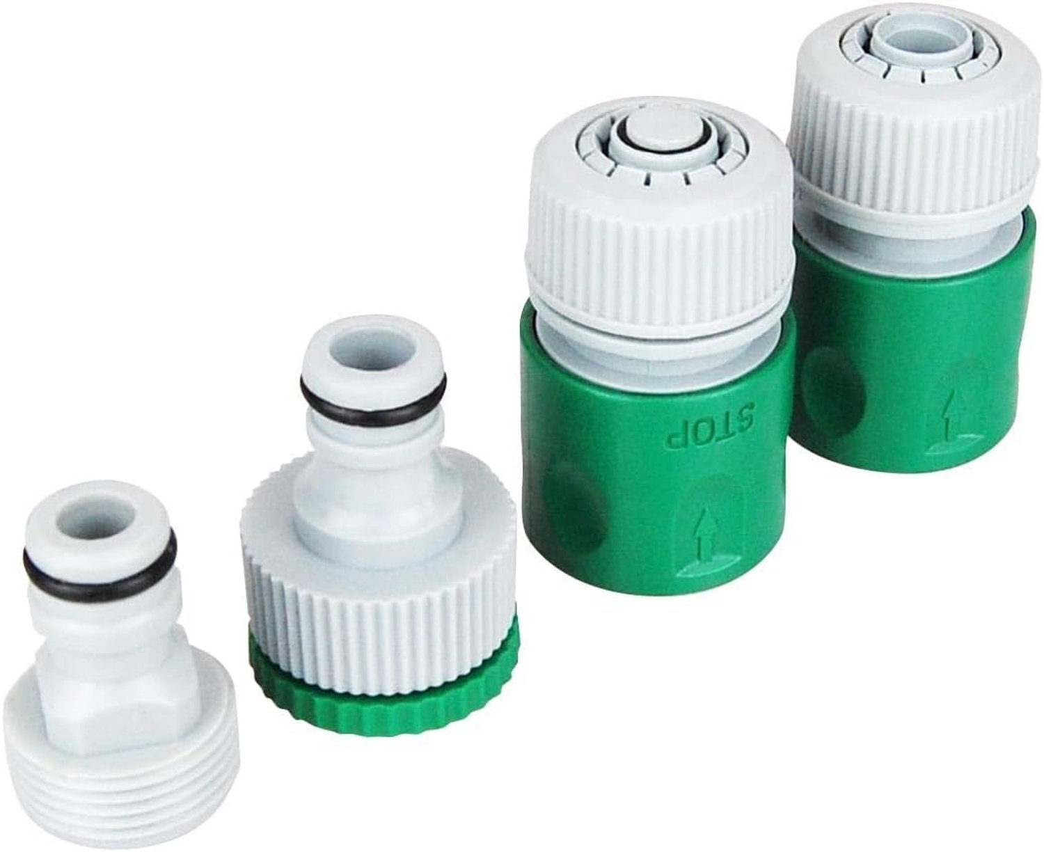 garden hose adapter set, 4-piece - ShopVlot