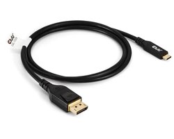 Club 3D USB TYPE-C TO DISPLAYPORT DP80 BIDIRECTIONAL VESA CERTIFIED CABLE 1M/3.28 FT - Kabel - Digital/Daten USB-kabel