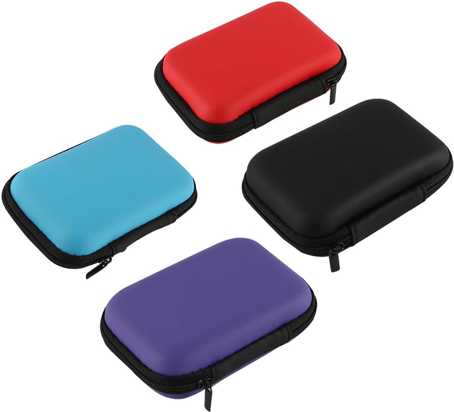 SnelShoppen - Waterdichte 4 Game Card Case - Kaart Organizer - Shock-absorberend EVA - Geschikt voor UNO - Compact en Licht - Ideaal voor Reizen, Fees
