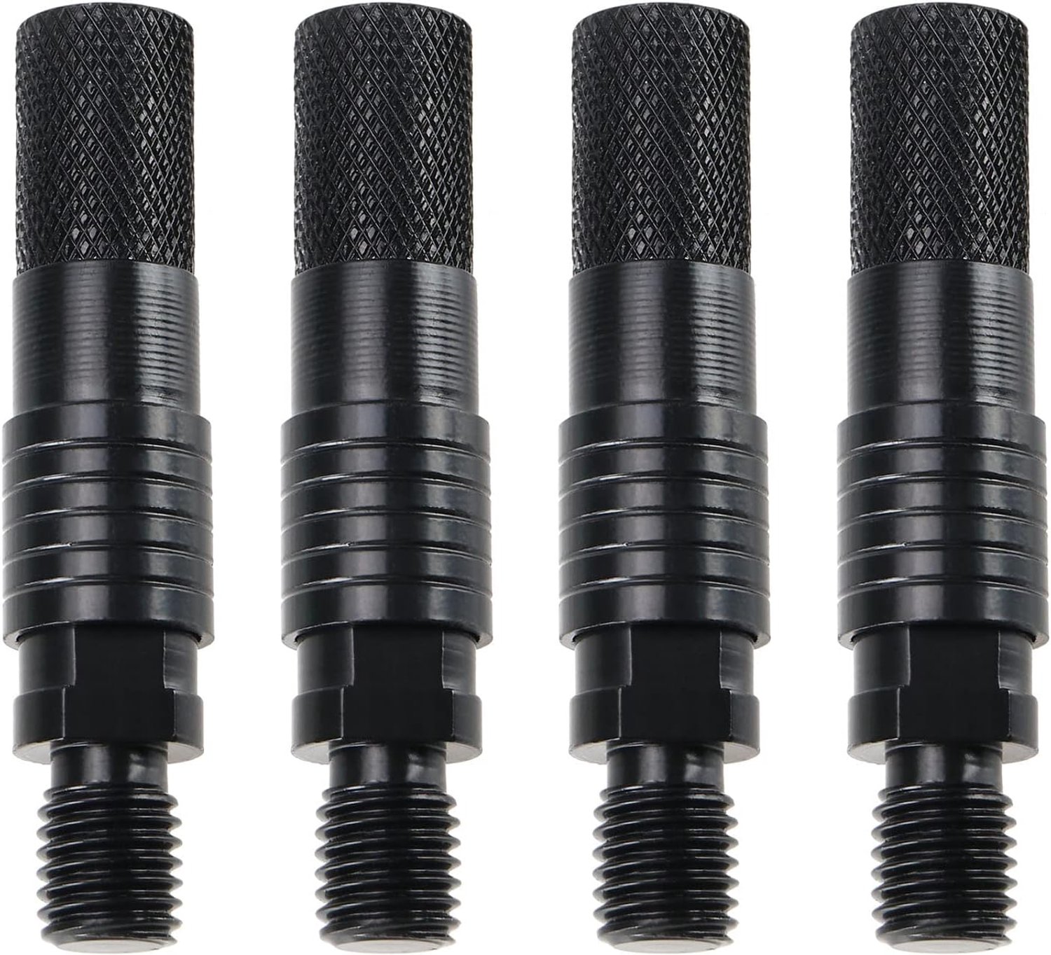 SnelShoppen - 4PCS 3/8 Inch Visalarm Connector - Visalarm Adapter Quick Release - Universele Steunhouder voor Hengels - Aluminium Legering - Verwijder