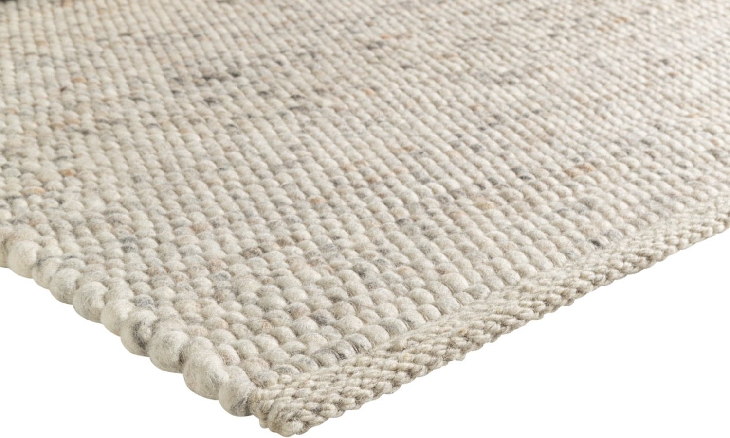 Acsento Milano Natural Mix Vloerkleed - Beige - Rechthoekig - Wol - Woonkamer, Eetkamer, Slaapkamer - Effen - Scandinavisch, Modern, foto 3