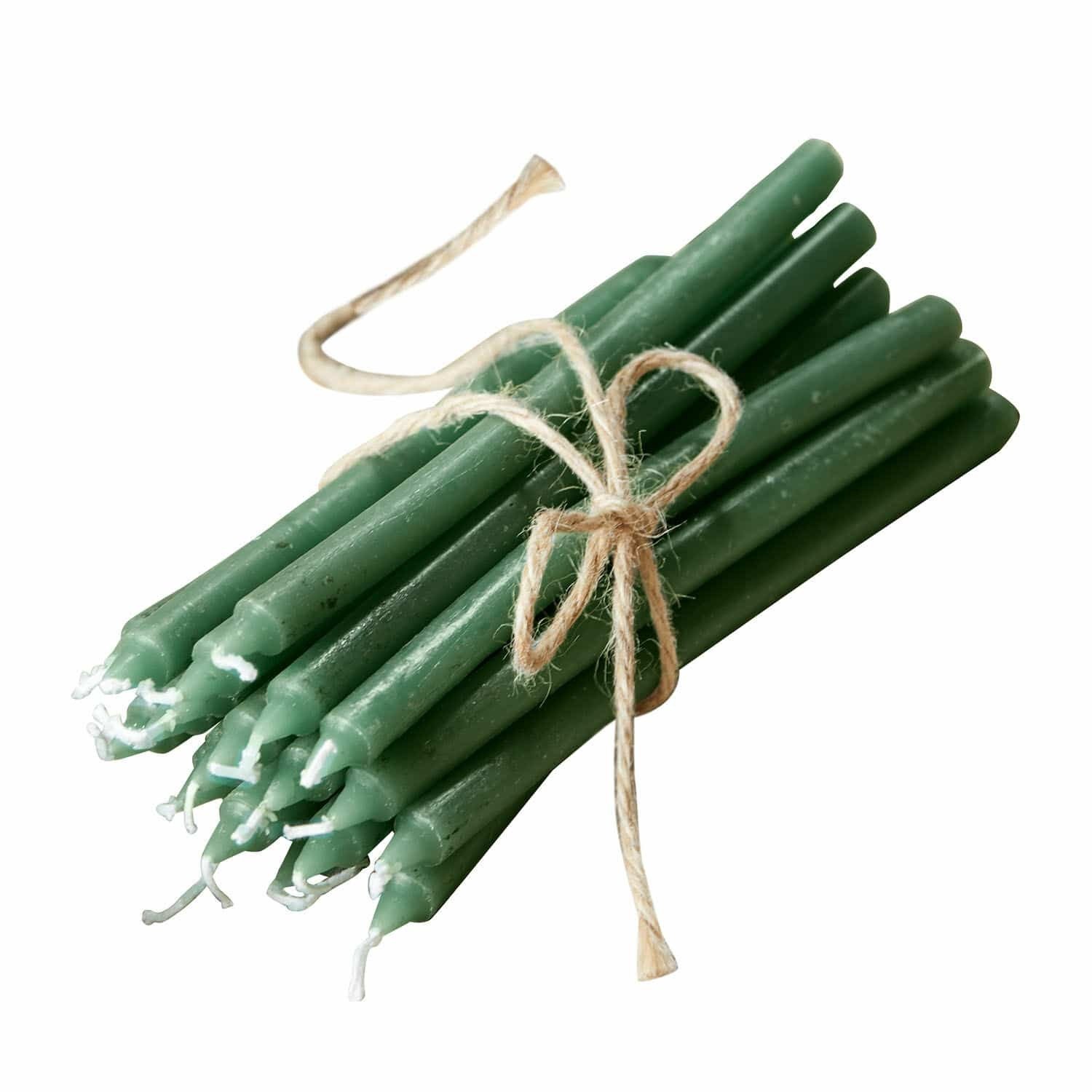 Loberon Kaars set van 20 Lysarion groen