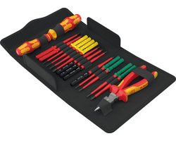 Wera Kraftform Kompakt VDE 17 extra slim 2 Tool Finder 05006610001 Gereedschapsset 17-delig
