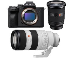 SONY ALPHA 7 IV + FE 24-70 mm f/2.8 GM II + FE 70-200 mm f/2.8 GM II