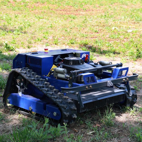 Robotmaaier Rupsbanden - Kleur AWY-550C - 550 mm Maaibreedte - Borstelloze Motor - Zelfrijdend - Voor Hellende Terreinen — afbeelding 2
