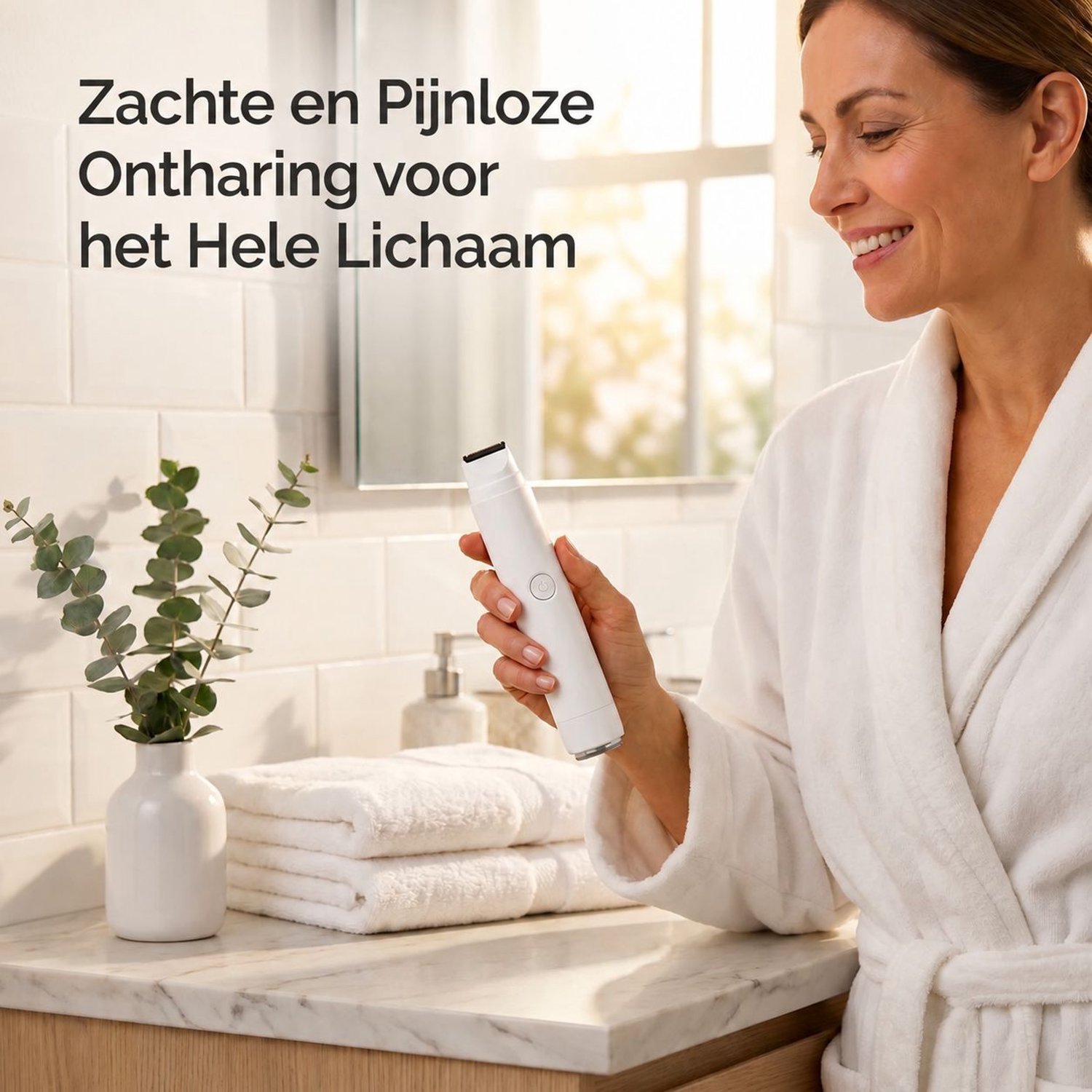 VHV - 2-in-1 Ladyshave Gezicht - Elektrisch Scheerapparaat & Bikinitrimmer - Oksels - Benen - Scheerapparaat Vrouw - Ontharingsapparaat Electrisch Ontharen - Ladyshaves Bikini - Gezichtsontharing Dames thumbnail 6