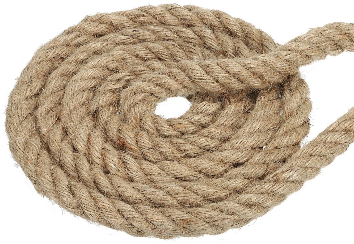 Sterke Jutekous 30mm x 10m - Decoratief & Nautisch