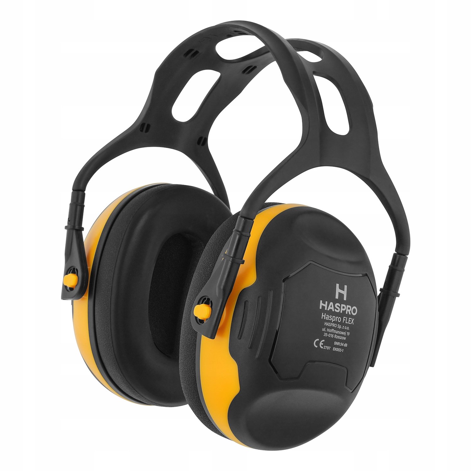 Haspro FLEX gehoorbescherming - Lichtgewicht gehoorkappen SNR 34dB