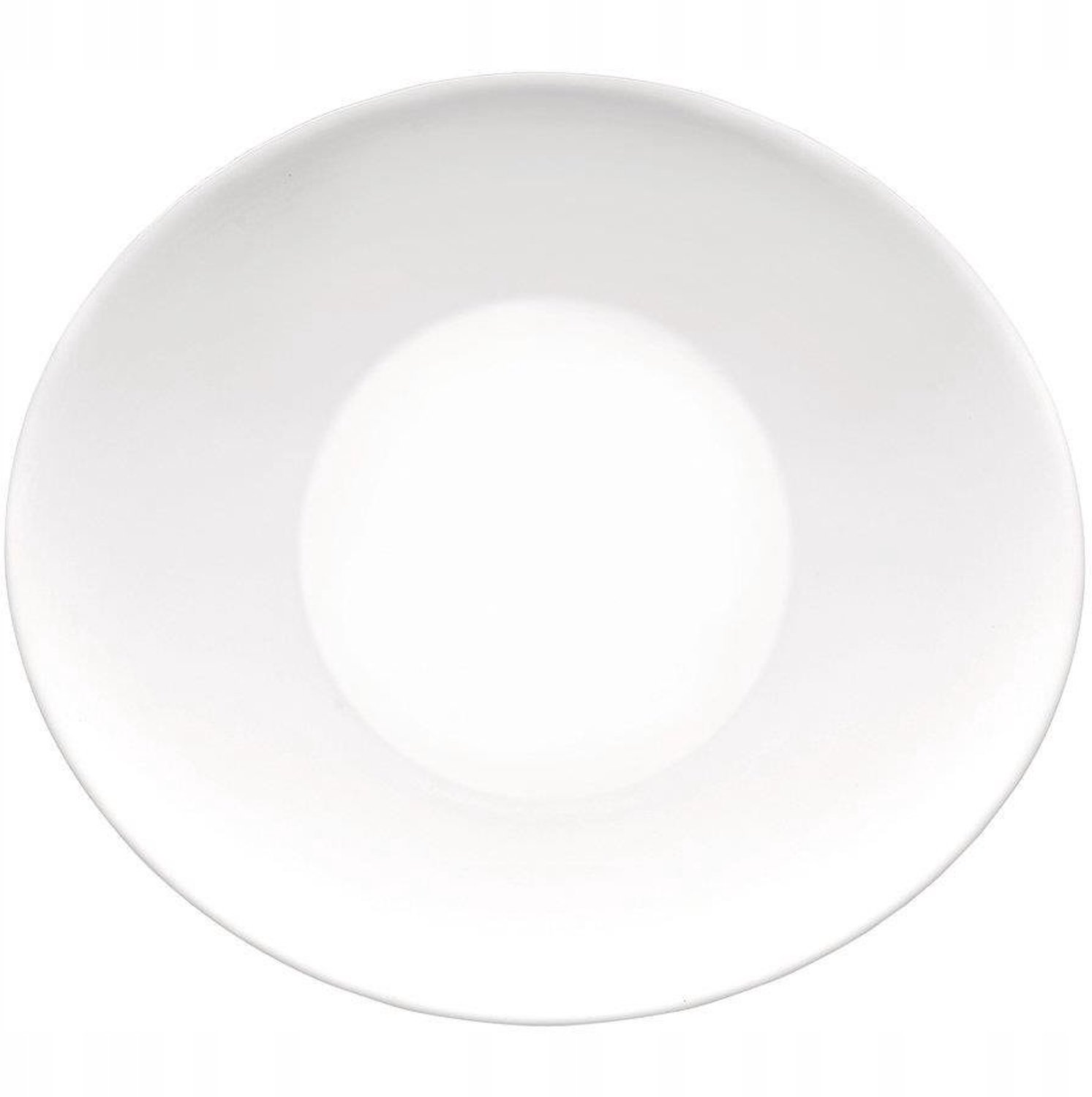Bormioli Rocco Prometeo Ovale Dessertschaal 22x19cm Wit Glas