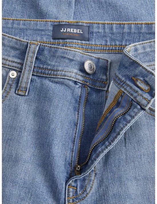 JJ REBEL - JREBADAM JJCRAFT AT 330 NOOS Heren Jeans - Blue Denim