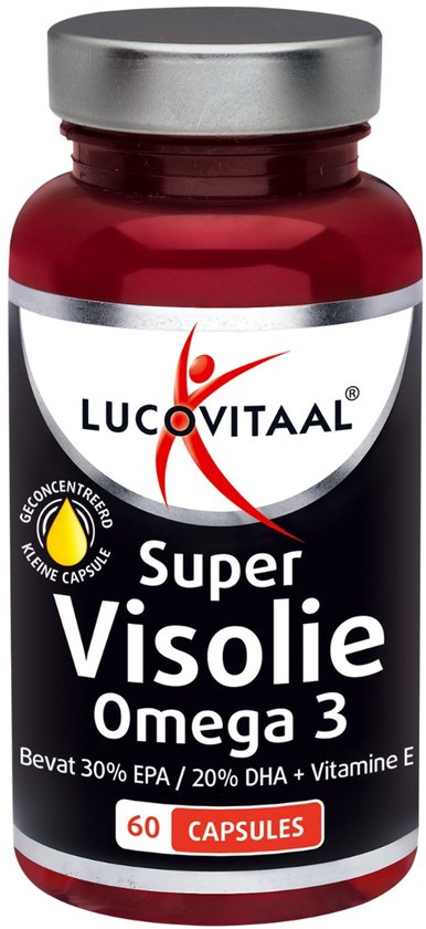 Lucovitaal Super Omega 3 Visolie 60 capsules