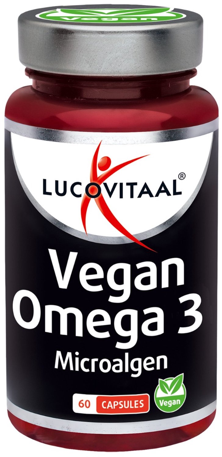 Bol.com Lucovitaal Vegan Omega 3 Microalgen 60 capsules aanbieding