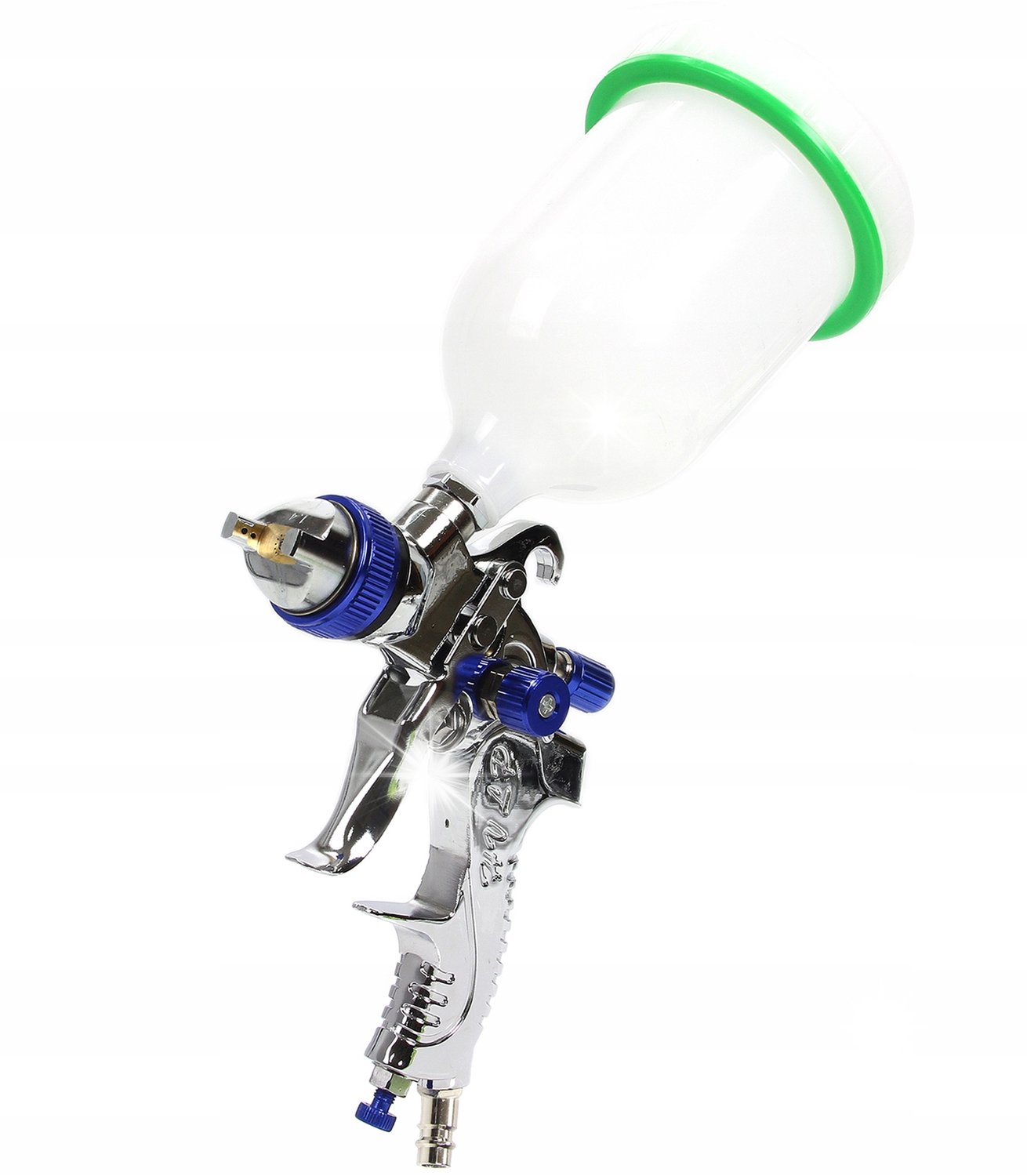 HVLP Verfspuitpistool met 1.4mm spuitmond en 600ml tank