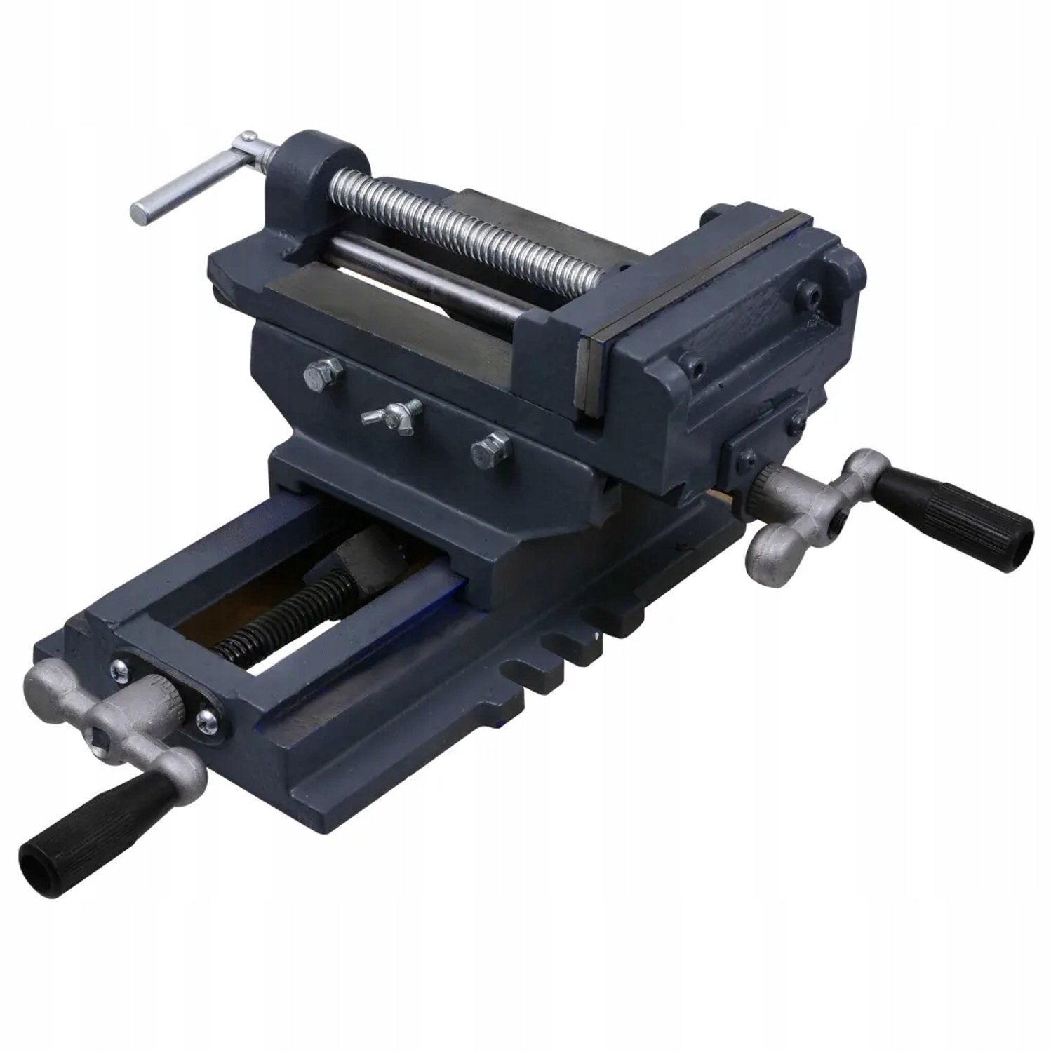 Gietijzeren Kruisbank 130mm - Precisie voor uw Werkbank
