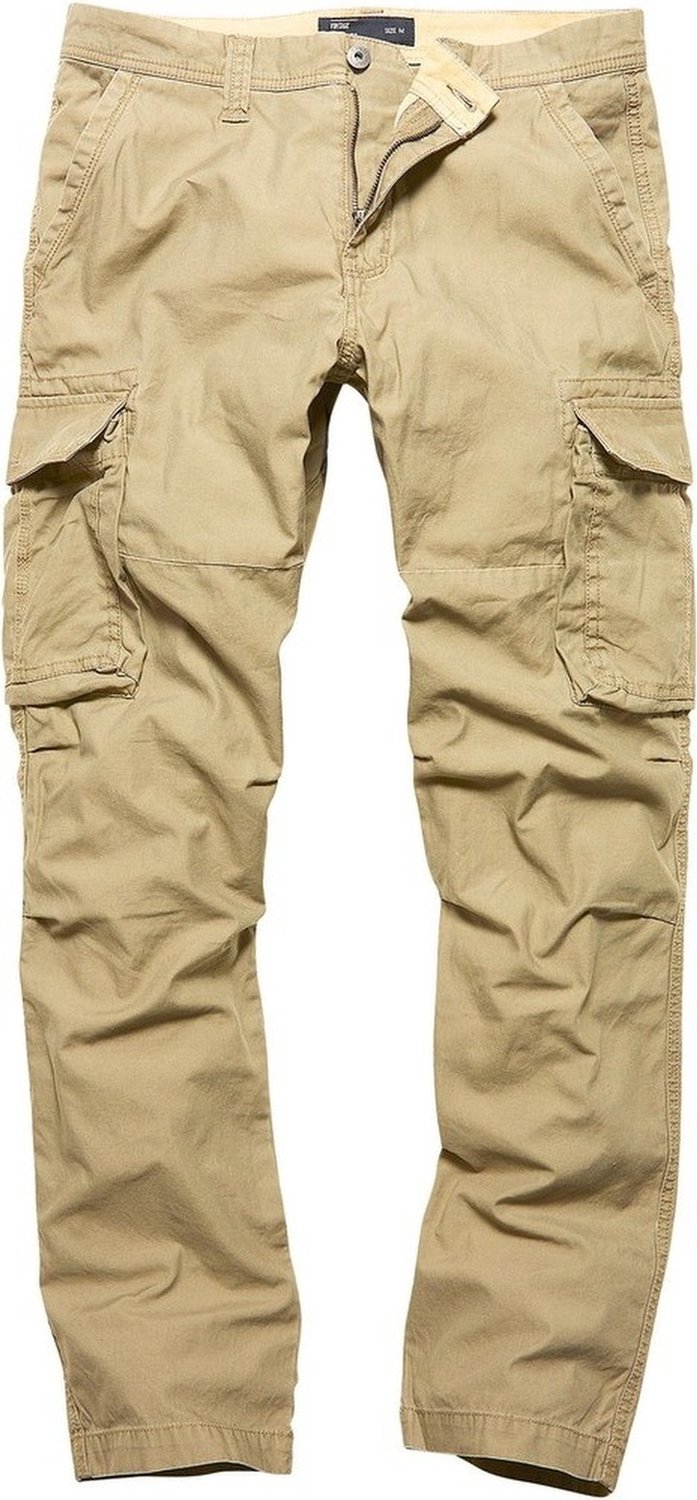Vintage Industries Reef Pants Dark Outdoorbroek Heren Creme